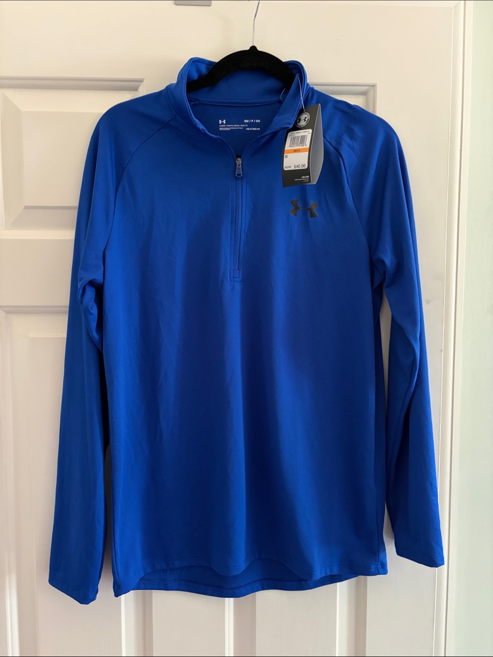 Under Armour Blue 1/4 Zip Performance Pullover